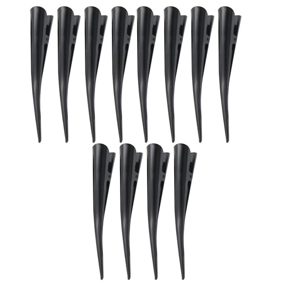 12pcs Metal Hair Clips Duckbill Clip Seamless Clip Hair Separate Clips for Salon