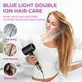 thumbnail image 3 of Morfone Hair Dryer, High-Speed Professional Ionic Blow Dryer with Hair Diffuser for Women & Men, Black, 3 of 9