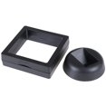 thumbnail image 4 of Datingday 70*70mm Black 3D floating jewelry coin display frame holder box case stand, 4 of 8