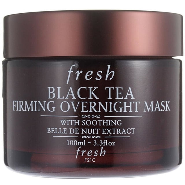 Mascarilla de noche reafirmante de té negro fresco, 100 ml