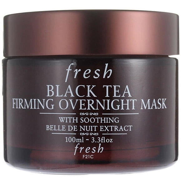 Mascarilla de noche reafirmante de té negro fresco, 100 ml