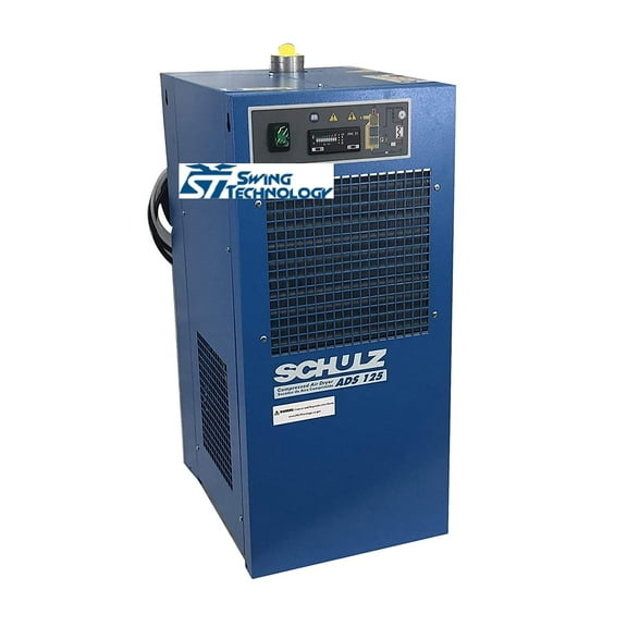 Schulz REFRIGERATED AIR Dryer for AIR Compressor, Compressed AIR Systems, 125 CFM, Good for 20HP, 25HP, 30HP COMPRESSORS