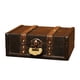 thumbnail image 5 of Exquisita caja de almacenamiento de joyas, artículos diversos, caja de madera a prueba de polvo, caja de almacenamiento de escritorio, caja de madera antigua, 5 of 5
