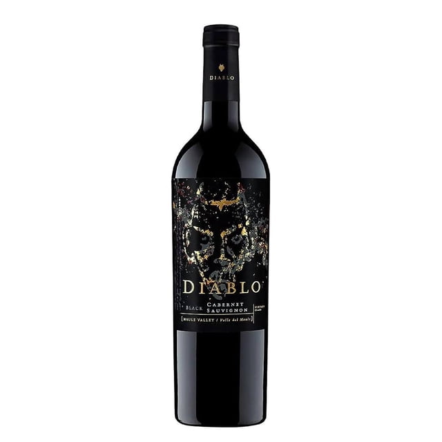 Pack de 12 Vino Tinto Diablo Black Cabernet 750 ml Diablo