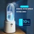 thumbnail image 1 of Ventilador Breeze Ventilador enfriador de aire de mesa de 6 velocidades Sin aspas Silencioso para dormitorio Oficina Hogar Ndcxsfigh Libre de BPA, 1 of 3