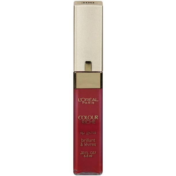 L'Oreal Paris Colour Riche Lip Gloss, Rich Red