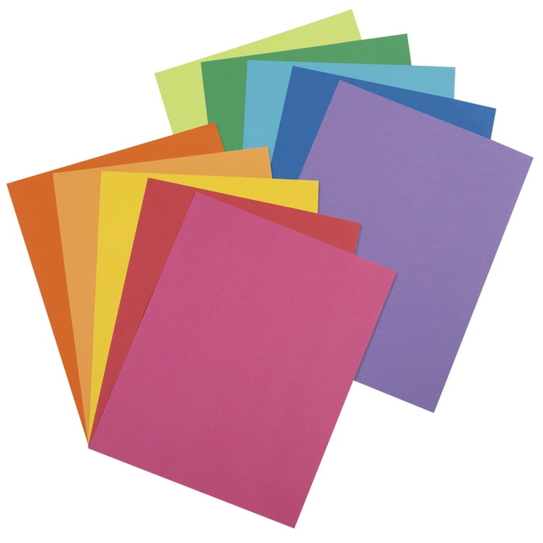 8 1/2 x 11 Color Cardstock