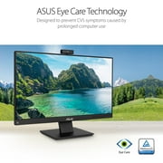 ASUS BE24EQK Business Monitor – 23.8, FHD, IPS, Frameless, Full HD Webcam, Mic Array, Flicker free, Low Blue Light, HDMI