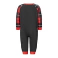 thumbnail image 4 of Fiomva Matching Family Christmas Pajamas Sets Holiday PJ's with ELF Printing Loungewear Sleepwear, 4 of 9