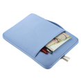 thumbnail image 5 of Mosiso for Macbook Air/Pro 13.3" Laptop Sleeve Briefcase Handbag Water Resistant Polyester Carrying Pouch Zipper Notebook Computer Bag,Serenity Blue, 5 of 7