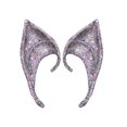 thumbnail image 1 of Juguete par de disfraces de Halloween con orejas puntiagudas de látex, juguetes divertidos y difíciles para fiestas (10CM) AMMAO MXZZ23418A3246, 1 of 1
