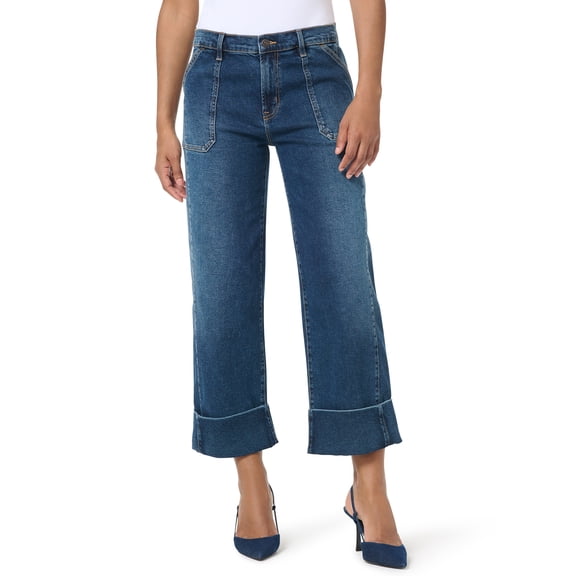 Gloria Vanderbilt Swan Series Women's Patch Pocket with cuff , Sizes 2-18