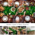 thumbnail image 5 of St. Patricks Day Table Runner 13x48 Inches Long Green Clover Runner for Table Leaves Nature Table Runners Cotton Linen Dresser Scarf for Kitchen Coffee Dining Spring Holiday Party Decor, 5 of 6