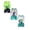 6pcs Baby Boys Summer Outfits-Green+Light Green+Mint Green, variant on Gerichy 6 Piece Toddler Boys Casual Clothes Outfits 0 6 12 18 24 Months 2T 3T Baby Summer Boy Cute Printed Round Neck Tank Shorts Suit