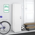thumbnail image 1 of Pemberly Row Armoire de Rangement Étroite pour Garage 16l x 17p x 62H en Blanc, 1 of 11