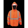 thumbnail image 1 of 2W 730C-3 4XL 100 Percent Waterproof Rain Jacket - Orange- 4 Extra Large, 1 of 1