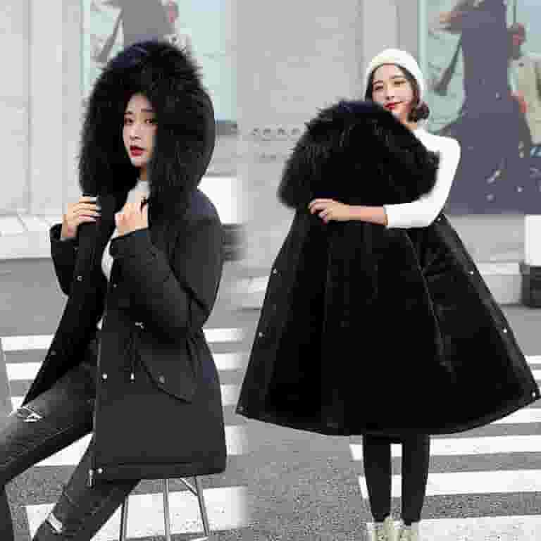 Zpanxa Thickening Velvet Winter Coat for Women - Waterproof Zpanxa Thickening Velvet Winter Coat for Women - Waterproof