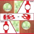 thumbnail image 3 of Door Lock Installation Kit,Door Hole Drilling Kit for Deadbolts and Locksets with Guide Template, Door Lock Hole Saw, 3 of 5