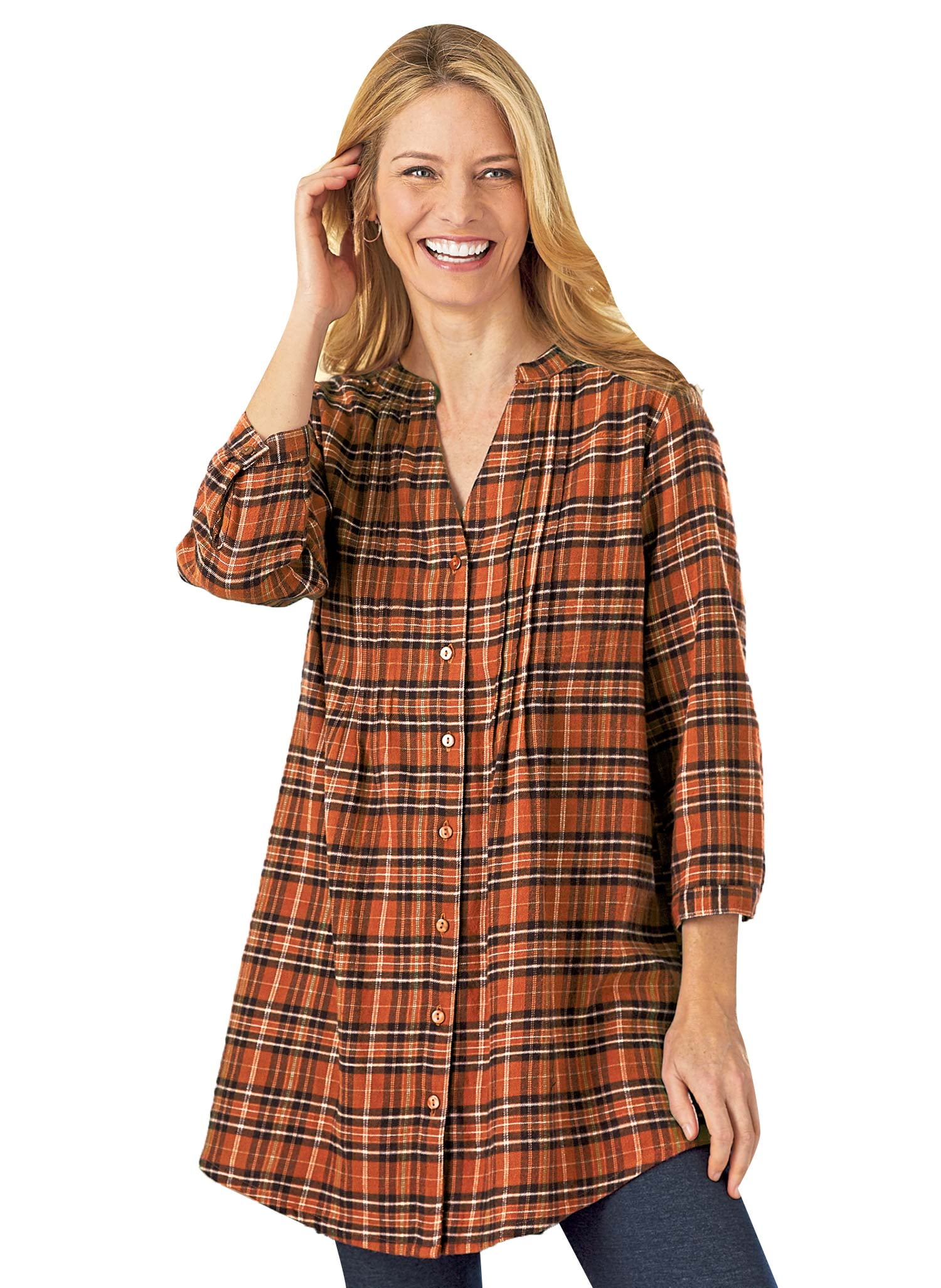 big w flannel shirt women's