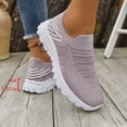 thumbnail image 2 of Willtoo Orthopedic Shoes for Women Men Slip On Knit Sneakers Mesh Breathable Walking Shoes Non-Slip Lug Sole Casual Everyday Footwear, 2 of 5