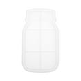 thumbnail image 1 of EeaseCA Mason Jar Shape Mold DIY Epoxy Silicone Mold Candle Holder Tray Casting Mold, 1 of 6