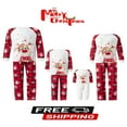 thumbnail image 1 of EIMELI Pyjamas de Noël pour la Famille Imprimé Gingerbread Man, 1 of 11