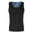 Blue, variant on Men's Zipper Sweaty Corset Fitness Vest for Waist Abdomen Training Exercise Yoga Workout Gear with Compression Support Mens Muscle Gym Tank Top Breathable Sleeveless Shirts for Active Men