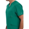 thumbnail image 3 of Infinity Cherokee V- Neck Men's Scrub Top with Rib Knit Back Panels with 3 Pockets and 360 Stretch - CK900A, 3 of 8