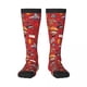 thumbnail image 5 of Calcetines de baloncesto transpirables para mujer, hombre y mujer, de colores vivos, para otoño e invierno, solo en casa, 5 of 5