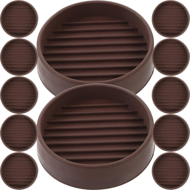unbranded 12Ud Rubber Furniture Caster Cups for Home Use Protecting Floors and Stabilizing Chair Legs