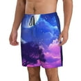 thumbnail image 2 of Fotbe Dreamy Colorful Starry Sky Trajes de Baño Estampados para Hombre, Shorts de Verano de Secado Rápido, Ropa de Playa, Bañadores-X-Large, 2 of 6