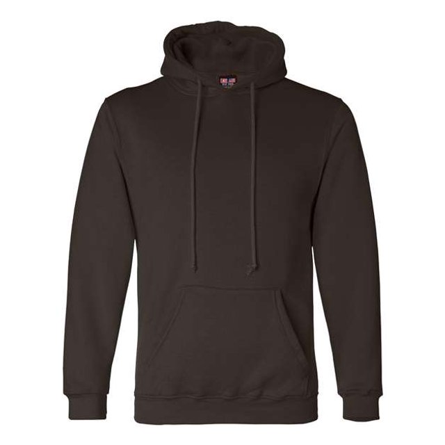 BY 9.5 OZ USA SUDADERA CON CAPUCHA (CHOCOLATE) (L) Ropa junto a la bahía 960