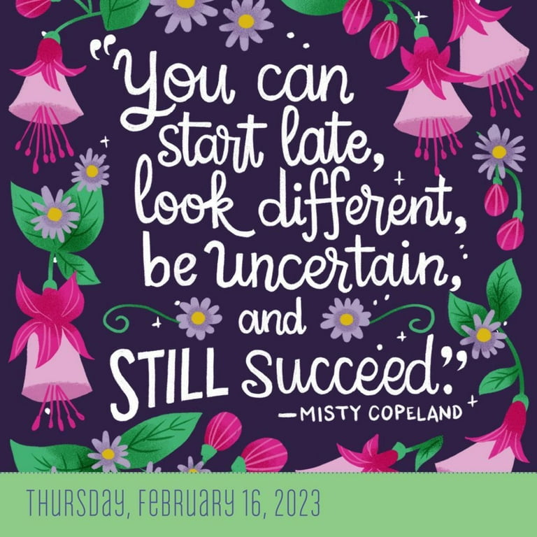 Today Is Going to Be a Great Day! Page-A-Day Calendar 2023 : 365 Days of  Words to Inspire and Art to Keep (Calendar) - Walmart.com