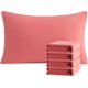 thumbnail image 1 of NTBAY Juego de 2 fundas de almohada estándar, 100% microfibra cepillada de 1800 hilos, súper suaves y acogedoras, resistentes a las arrugas, a la decoloración y a las manchas con cierre de sobre, fund, 1 of 4