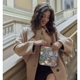 thumbnail image 2 of Bandolera Signare Tapestry Small para mujer, diseño azul, 2 of 7