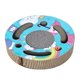 thumbnail image 1 of Cat Scratcher Pad Toy 3 In 1 Interactive Thickened Round Corrugated Kitten Scratching Toy With Bell Ball, 1 of 5