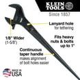 thumbnail image 2 of Llave ajustable Klein Tools 3239 de 16 cm de longitud, 2 of 9