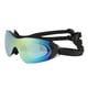 thumbnail image 4 of Gafas de natación antivaho de gel de sílice antifugas con espejo de policarbonato para hombres y mujeres, color negro, 4 of 14