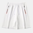 thumbnail image 1 of Fiudx Pantalones Cortos de Hombre, Transpirables, con Cintura Elástica, Ideales para Correr En El Gimnasio, Estilo de Vida Activo, Tejido Ligero., 1 of 7
