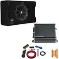 thumbnail image 1 of KICKER 12" Comp Subwoofer in Down Firing Enclosure with Amplifier & Wire Kit, 1 of 5