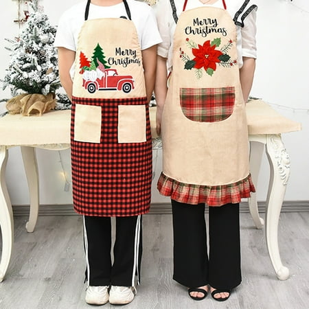 

UDIYO Kitchen Apron Adjustable Cooking and Baking Pocket Apron Unisex Bib Home Aprons