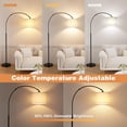 thumbnail image 4 of Lámpara de Piso Ambimall 70" Regulable con Control Remoto Ajustable, 4 of 7