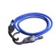 thumbnail image 5 of Sidaley Cuerdas elásticas ajustables, correas para equipaje, cuerdas, cinturones, tendederos con ganchos para coche, azul 2piezas, 5 of 6