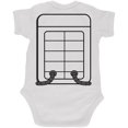 thumbnail image 2 of Halloween Astronaut Costume White In Space EVA Suit Soft Baby One Piece, 2 of 2
