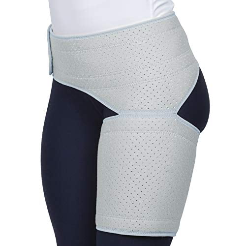 Vive Groin and Hip Brace - Sciatica Wrap for Men and Women - Compression Support for Nerve Pain Relief - Thigh, Hamstring Recovery for Joints, Flexor Strains, Pulled Muscles
