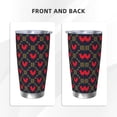thumbnail image 3 of Rocae Red Rooster for 20 Ounces Stainless Steel Insulted Tumbler Car Cup Drink Mug Inspirational Graduate Present-Straw Three-piece Set, 3 of 8