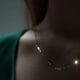 thumbnail image 4 of Cadena Oro 10k Mujer Gargantilla Collar Grano De Cafe 55cm, 4 of 4