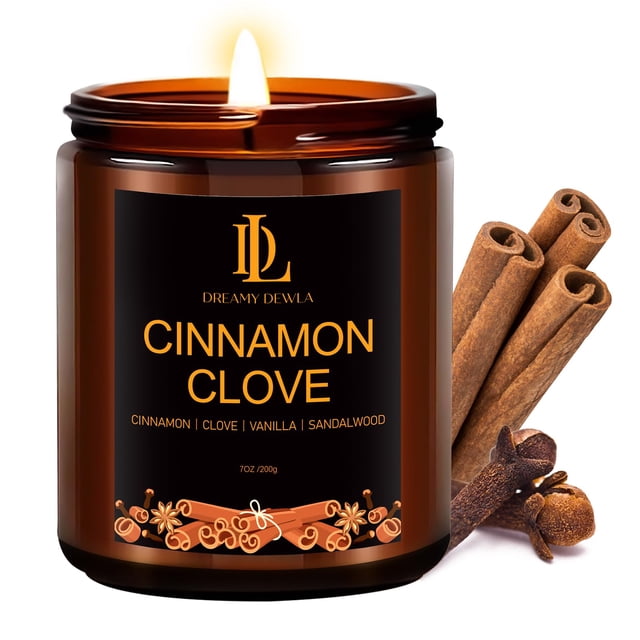 Vela Aromática DL DREAMY DEWLA Canela y Clavo 200g