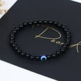 thumbnail image 4 of Turkish Evil Eyes Bracelet Natural Stone Beads for Women Men Yoga Jewelry, 4 of 16