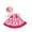 B, variant on Porch Goose Outfits Valentine's Day for 23-Inch Cement/Plastic Lawn Goose Statues Be Mine Love Heart Print Clothes, Hats & Costumes for Yard, Garden & Outdoor Decor